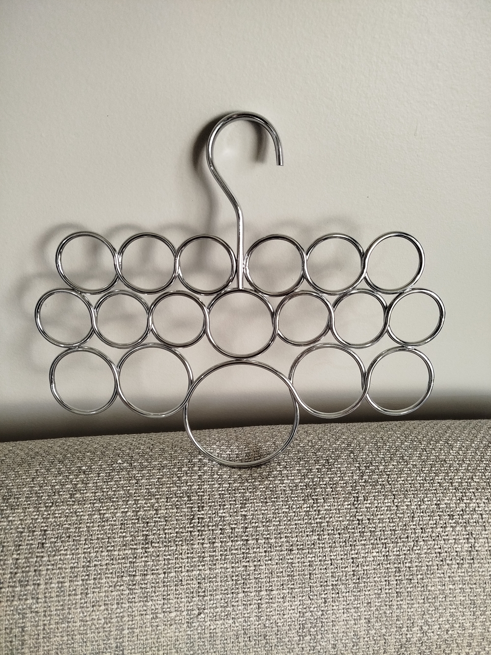 *3 for $20 deal* Interdesign Heavy Hanger in Shiny Silver